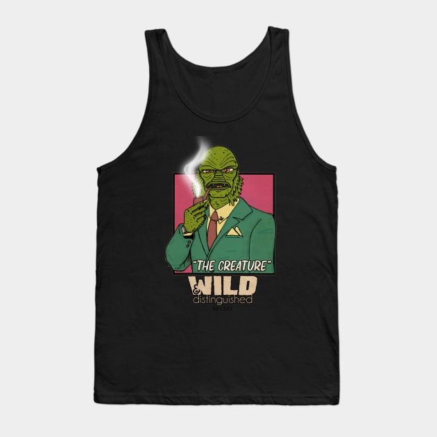 Wild & distinguished "The creature" whisky Tank Top by graphicmagic